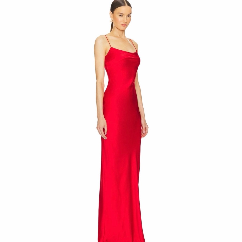 Lovers + Friends Vibrant Red Maxi Dress